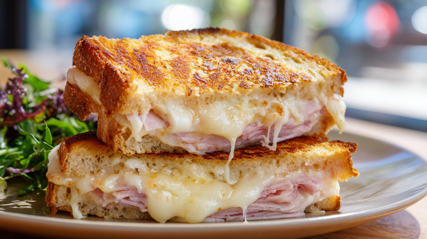 The croque monsieur is the perfect cafe sandwich