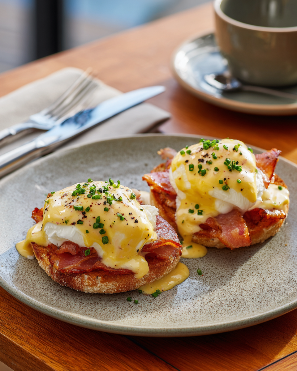 What makes the best eggs benedict?