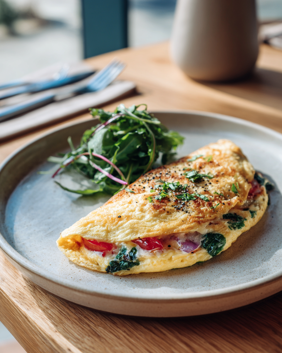 Why your folded omelette doesn't puff